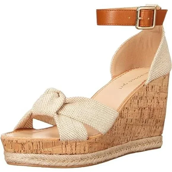 Women's Colette Wedge Sandal - Adjustable Buckle Closure - Picture 8 of 8